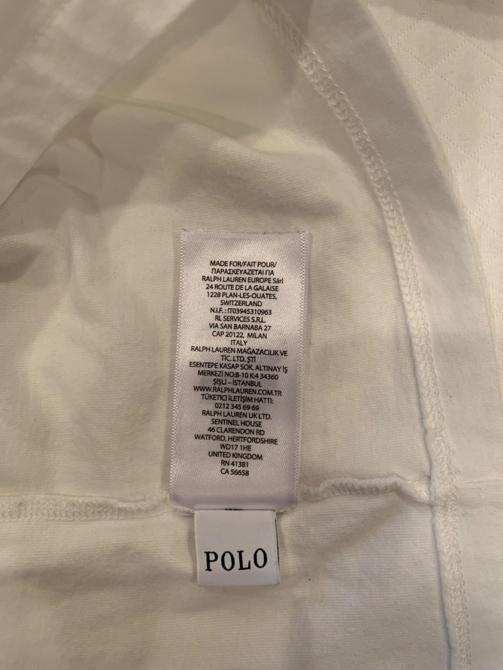 Polo Ralph Lauren Girl's Off White Long Sleeve Polo Bear T-shirt Size XL/16 - Picture 8 of 11